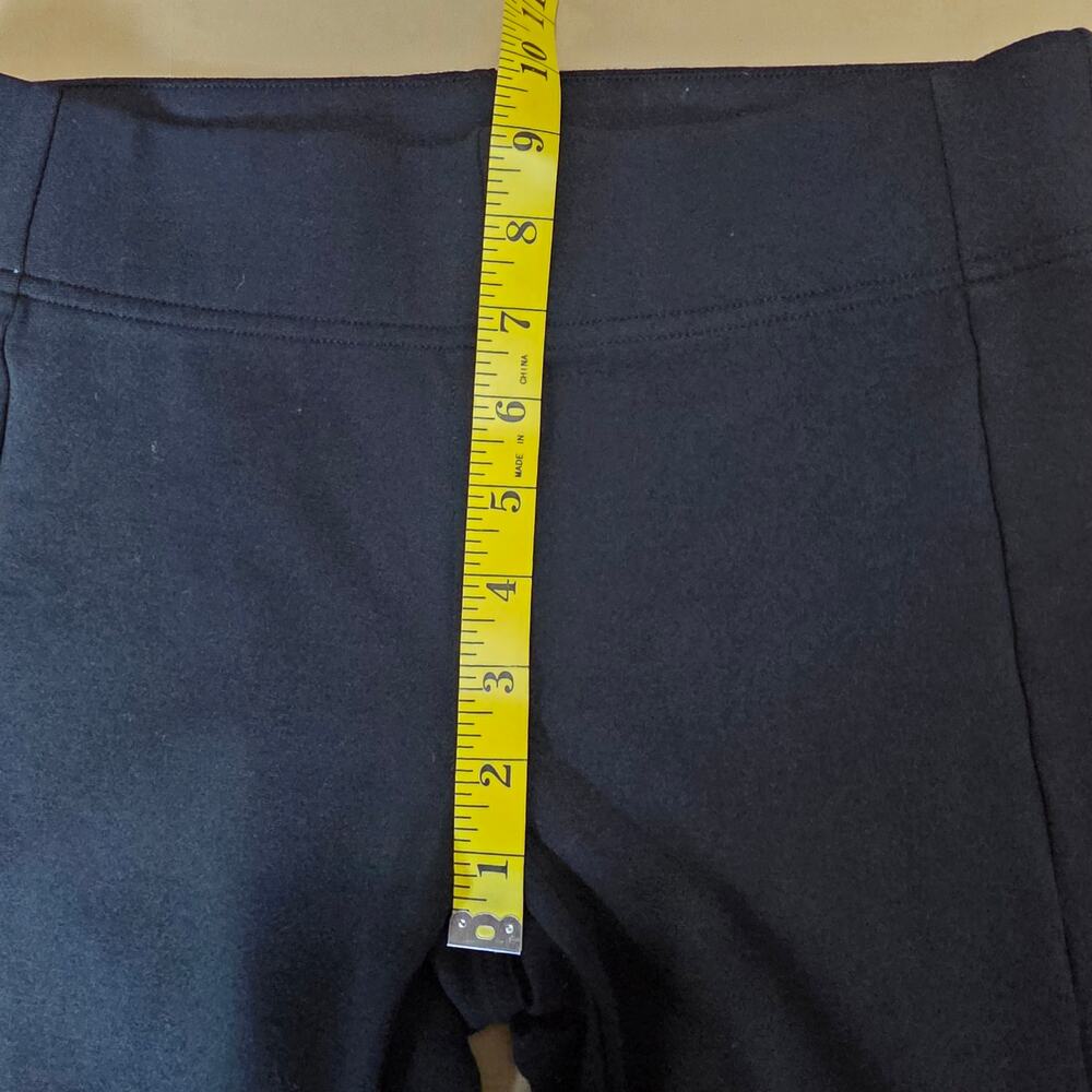 LOFT Outlet Leggings Womens Small Black Pull On Stretch Ankle‎ Pants Minimalist - Picture 7 of 10
